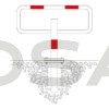 Dissuasori antisosta ribaltabili da interrare ArcoSafety