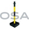 Paletti MOBILI Extern per esterno 5 giallonero ArcoSafety