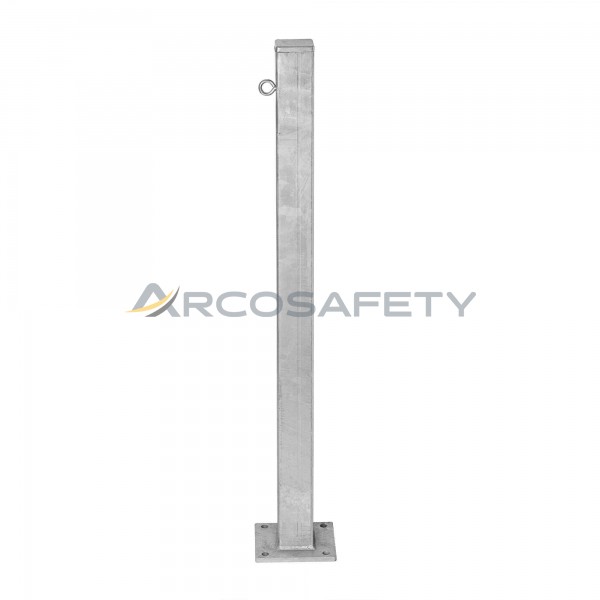 Paletti stradali 70 x 70 mm 1 da tassellare zinc ArcoSafety