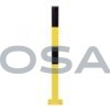 Paletti stradali 70x70 mm da tassellare giallonero ArcoSafety