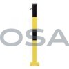 Paletti stradali 70x70mm 1 da tassellare giallonero ArcoSafety