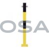 Paletti stradali 70x70mm 2 da tassellare giallonero ArcoSafety