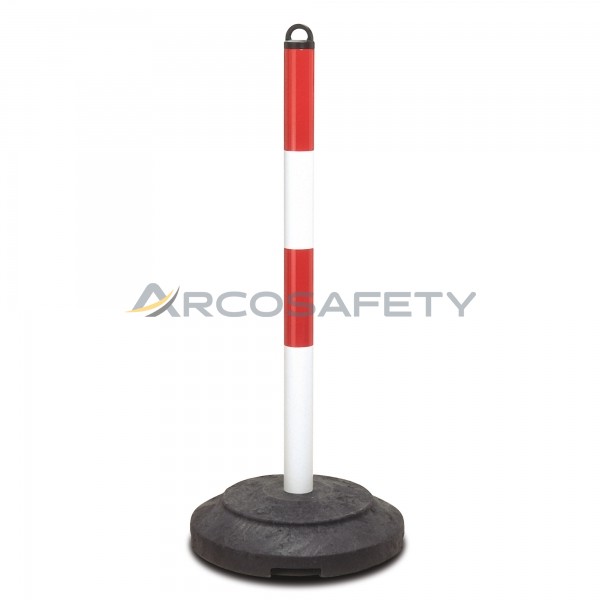 Paletto Externo MOBILE per esterno rossobianco ArcoSafety