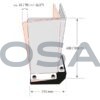 Paracolpi montanti swing disegno ArcoSafety