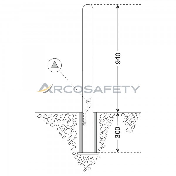 Paletti CITY-VIENNA Circolari 7 ArcoSafety