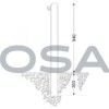 Paletti quadrati CITY-Metropolis fissi 1 occh ArcoSafety