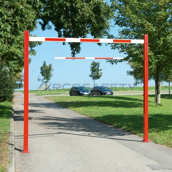 Sbarra di altezza in alluminio Arcosafety
